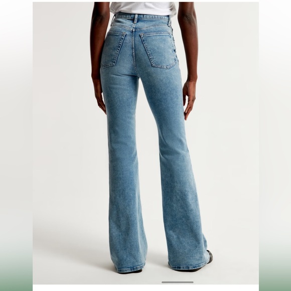 Abercrombie & Fitch The Flare Ultra High Rise Sz 26/2 - Picture 5 of 8